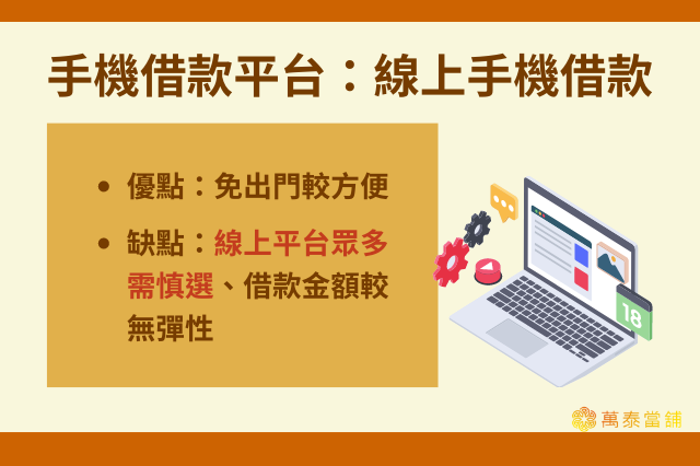 手機借款平台：線上手機借款