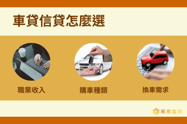 車貸信貸怎麼選